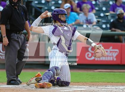 Thumbnail 2 in Shiner vs. New Home (UIL 2A Baseball State Semifinal) photogallery.