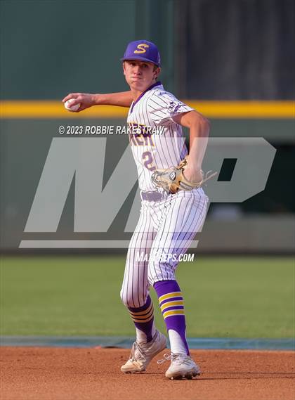 Thumbnail 1 in Shiner vs. New Home (UIL 2A Baseball State Semifinal) photogallery.