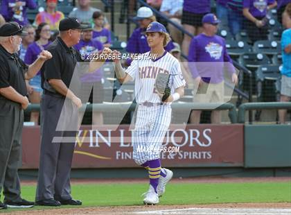 Thumbnail 3 in Shiner vs. New Home (UIL 2A Baseball State Semifinal) photogallery.