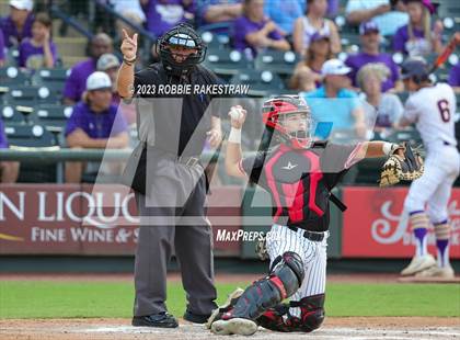 Thumbnail 1 in Shiner vs. New Home (UIL 2A Baseball State Semifinal) photogallery.