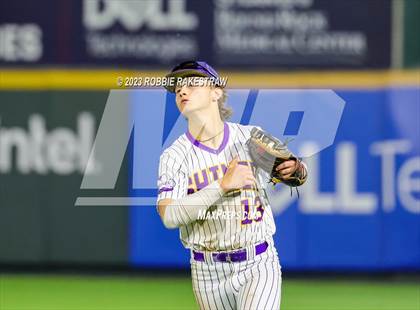 Thumbnail 2 in Shiner vs. New Home (UIL 2A Baseball State Semifinal) photogallery.