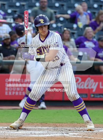 Thumbnail 3 in Shiner vs. New Home (UIL 2A Baseball State Semifinal) photogallery.