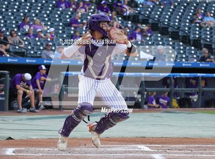 Thumbnail 2 in Shiner vs. New Home (UIL 2A Baseball State Semifinal) photogallery.