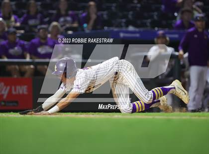 Thumbnail 1 in Shiner vs. New Home (UIL 2A Baseball State Semifinal) photogallery.