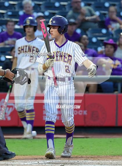 Thumbnail 3 in Shiner vs. New Home (UIL 2A Baseball State Semifinal) photogallery.