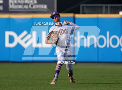 Thumbnail 1 in Shiner vs. New Home (UIL 2A Baseball State Semifinal) photogallery.