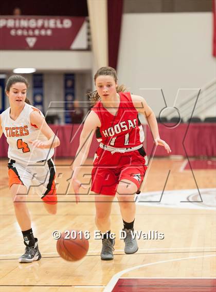 Thumbnail 2 in Hoosac Valley vs. South Hadley (Spalding Hoophall Classic) photogallery.