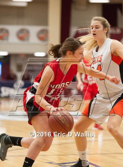 Thumbnail 1 in Hoosac Valley vs. South Hadley (Spalding Hoophall Classic) photogallery.