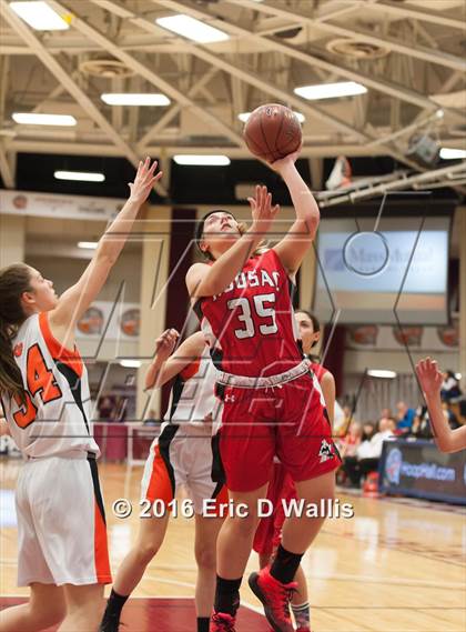Thumbnail 3 in Hoosac Valley vs. South Hadley (Spalding Hoophall Classic) photogallery.