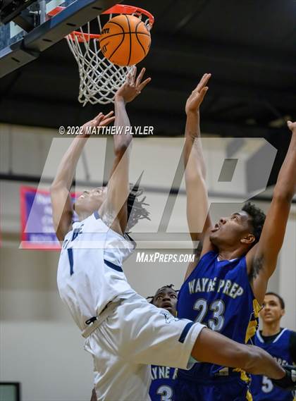 Thumbnail 3 in Henderson Collegiate vs. Wayne Preparatory Academy (Isaac Levy Veterans Day Tournament) photogallery.