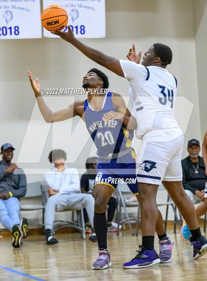 Thumbnail 3 in Henderson Collegiate vs. Wayne Preparatory Academy (Isaac Levy Veterans Day Tournament) photogallery.