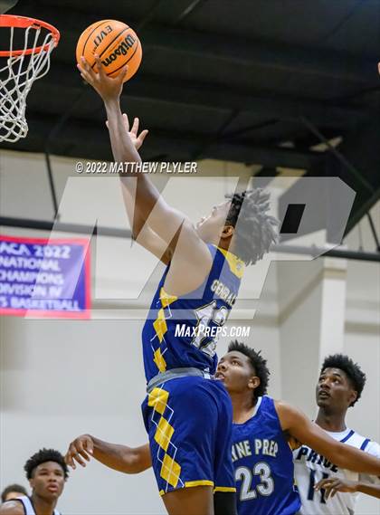 Thumbnail 3 in Henderson Collegiate vs. Wayne Preparatory Academy (Isaac Levy Veterans Day Tournament) photogallery.