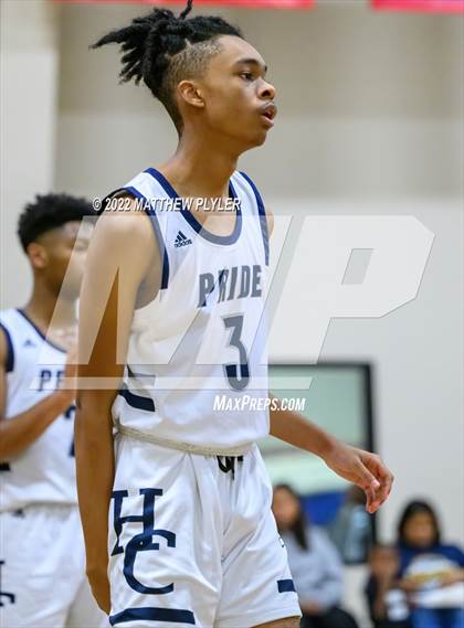 Thumbnail 3 in Henderson Collegiate vs. Wayne Preparatory Academy (Isaac Levy Veterans Day Tournament) photogallery.