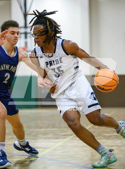 Thumbnail 3 in Henderson Collegiate vs. Wayne Preparatory Academy (Isaac Levy Veterans Day Tournament) photogallery.