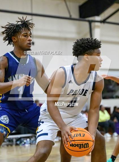 Thumbnail 2 in Henderson Collegiate vs. Wayne Preparatory Academy (Isaac Levy Veterans Day Tournament) photogallery.