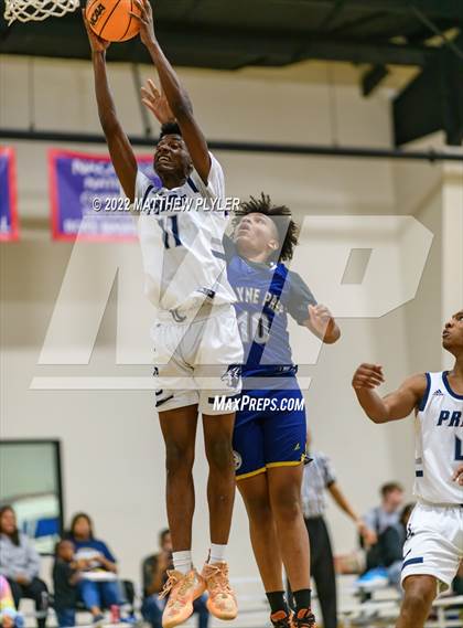 Thumbnail 3 in Henderson Collegiate vs. Wayne Preparatory Academy (Isaac Levy Veterans Day Tournament) photogallery.