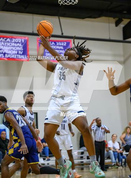 Thumbnail 1 in Henderson Collegiate vs. Wayne Preparatory Academy (Isaac Levy Veterans Day Tournament) photogallery.