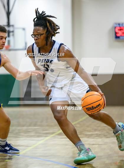 Thumbnail 2 in Henderson Collegiate vs. Wayne Preparatory Academy (Isaac Levy Veterans Day Tournament) photogallery.