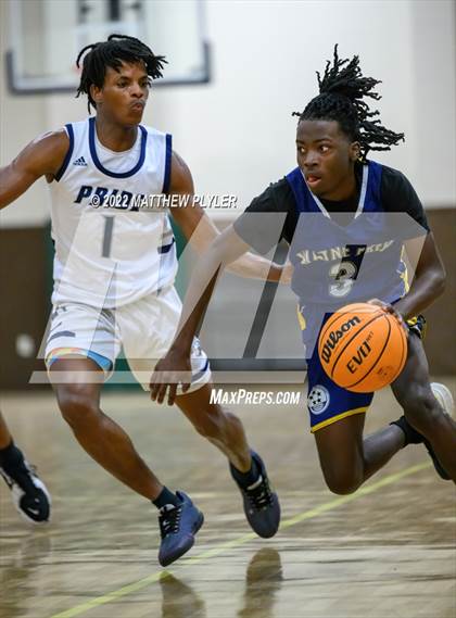 Thumbnail 2 in Henderson Collegiate vs. Wayne Preparatory Academy (Isaac Levy Veterans Day Tournament) photogallery.