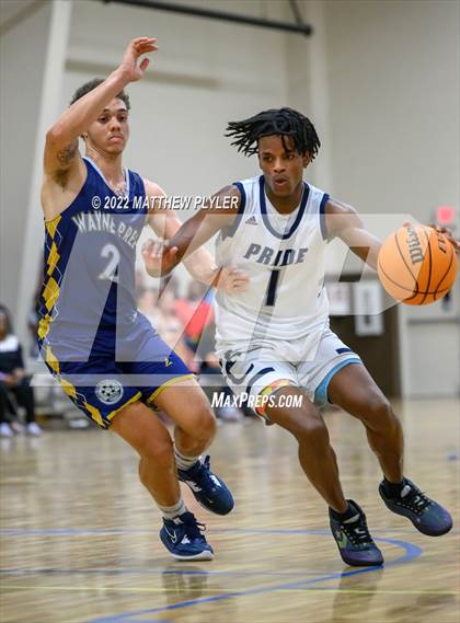 Thumbnail 3 in Henderson Collegiate vs. Wayne Preparatory Academy (Isaac Levy Veterans Day Tournament) photogallery.
