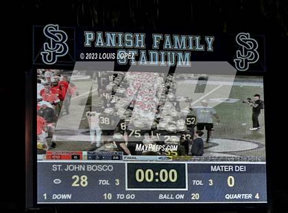 Thumbnail 1 in Mater Dei @ St. John Bosco photogallery.