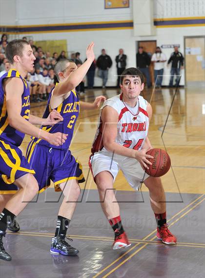 Thumbnail 3 in Thorp @ Clayton (WIAA D5 Regional Final) photogallery.