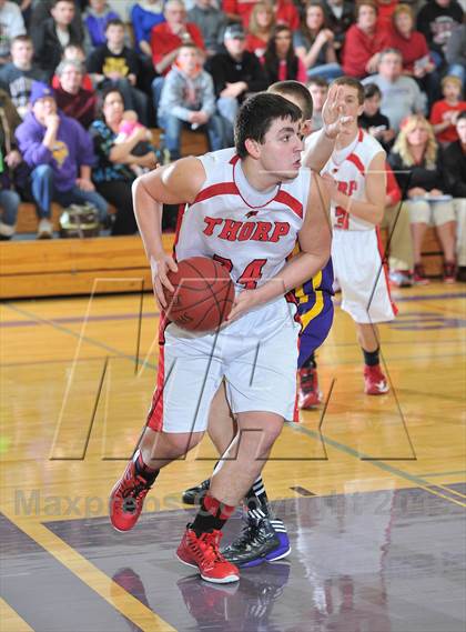 Thumbnail 2 in Thorp @ Clayton (WIAA D5 Regional Final) photogallery.