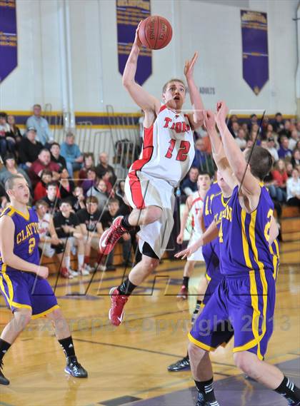 Thumbnail 3 in Thorp @ Clayton (WIAA D5 Regional Final) photogallery.