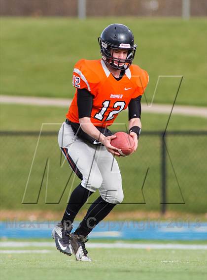 Thumbnail 2 in Homer vs Detroit Loyola (MHSAA D7 Semifinal) photogallery.