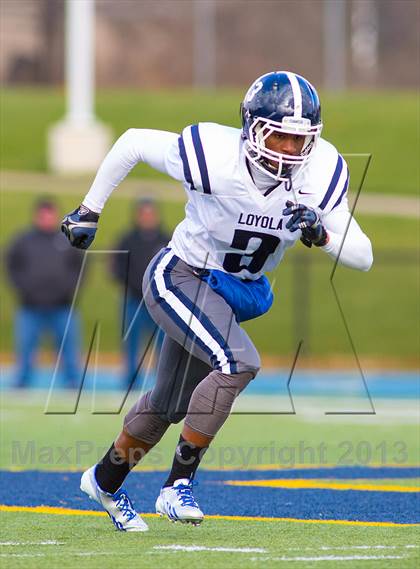 Thumbnail 1 in Homer vs Detroit Loyola (MHSAA D7 Semifinal) photogallery.