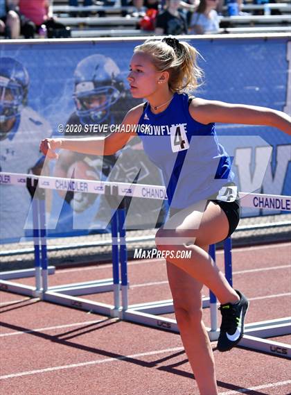 Thumbnail 3 in 5th Annual Small School Invitational (100m Hurdles) photogallery.