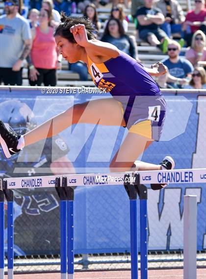 Thumbnail 2 in 5th Annual Small School Invitational (100m Hurdles) photogallery.