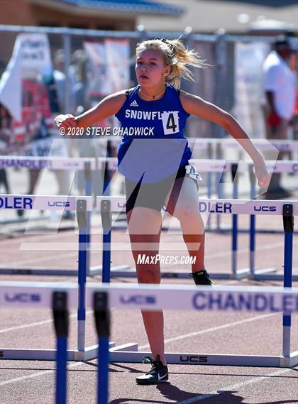 Thumbnail 3 in 5th Annual Small School Invitational (100m Hurdles) photogallery.
