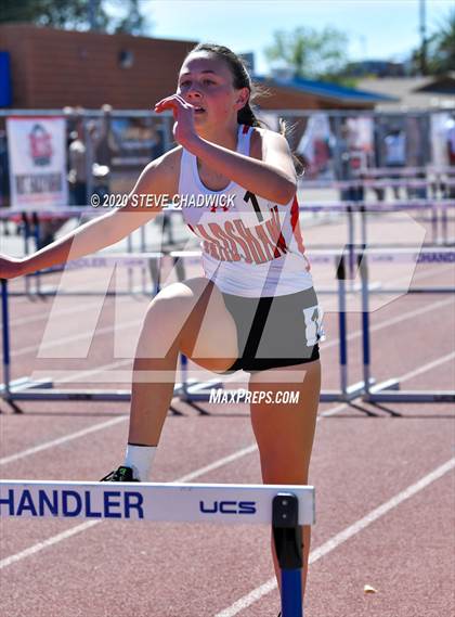 Thumbnail 2 in 5th Annual Small School Invitational (100m Hurdles) photogallery.