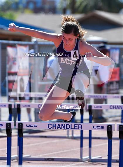 Thumbnail 3 in 5th Annual Small School Invitational (100m Hurdles) photogallery.