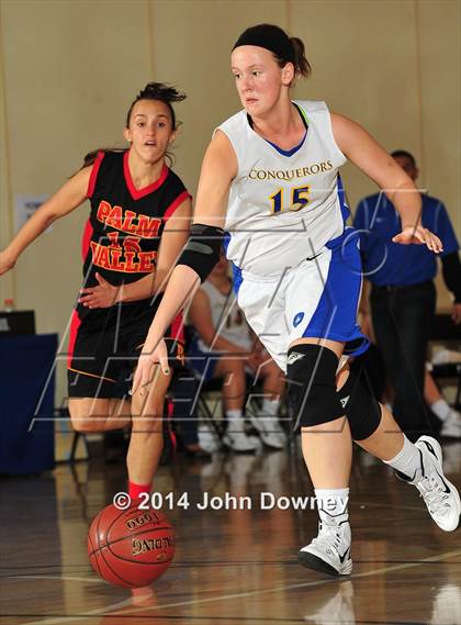 Thumbnail 3 in Desert Christian Academy vs. Palm Valley (MaxPreps Holiday Classic) photogallery.