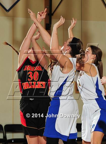 Thumbnail 2 in Desert Christian Academy vs. Palm Valley (MaxPreps Holiday Classic) photogallery.