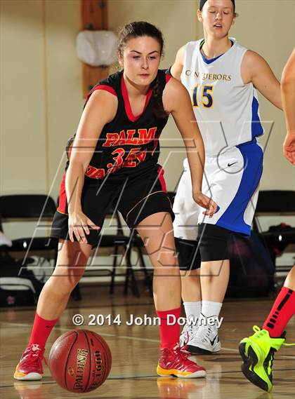 Thumbnail 1 in Desert Christian Academy vs. Palm Valley (MaxPreps Holiday Classic) photogallery.