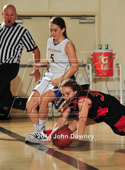 Thumbnail 3 in Desert Christian Academy vs. Palm Valley (MaxPreps Holiday Classic) photogallery.