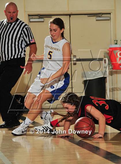 Thumbnail 1 in Desert Christian Academy vs. Palm Valley (MaxPreps Holiday Classic) photogallery.