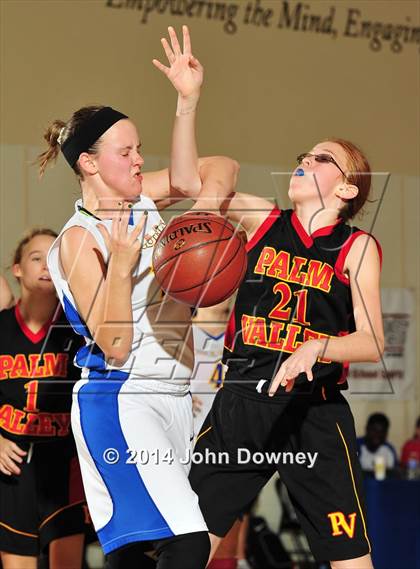 Thumbnail 3 in Desert Christian Academy vs. Palm Valley (MaxPreps Holiday Classic) photogallery.