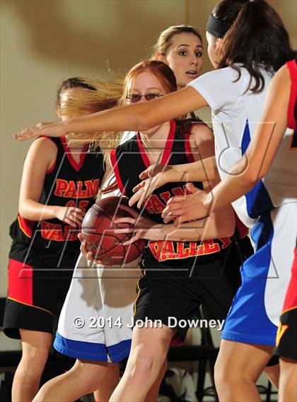 Thumbnail 2 in Desert Christian Academy vs. Palm Valley (MaxPreps Holiday Classic) photogallery.