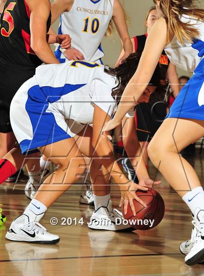 Thumbnail 1 in Desert Christian Academy vs. Palm Valley (MaxPreps Holiday Classic) photogallery.