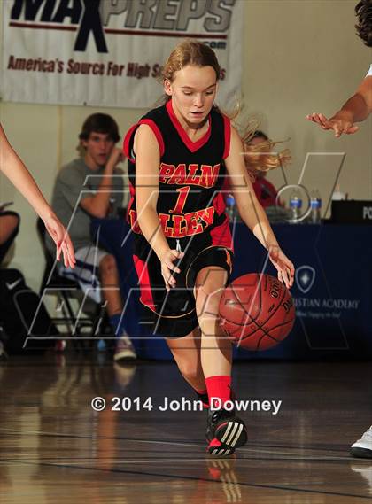 Thumbnail 1 in Desert Christian Academy vs. Palm Valley (MaxPreps Holiday Classic) photogallery.