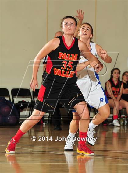 Thumbnail 1 in Desert Christian Academy vs. Palm Valley (MaxPreps Holiday Classic) photogallery.