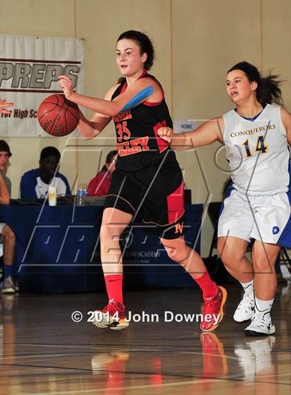 Thumbnail 2 in Desert Christian Academy vs. Palm Valley (MaxPreps Holiday Classic) photogallery.