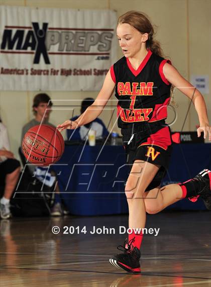 Thumbnail 3 in Desert Christian Academy vs. Palm Valley (MaxPreps Holiday Classic) photogallery.