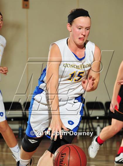 Thumbnail 2 in Desert Christian Academy vs. Palm Valley (MaxPreps Holiday Classic) photogallery.