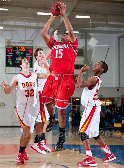 Thumbnail 1 in Pasadena vs Cathedral (National Prep Classic) photogallery.