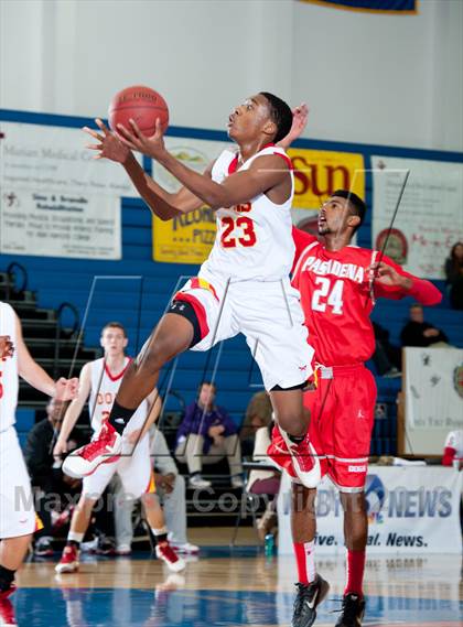 Thumbnail 1 in Pasadena vs Cathedral (National Prep Classic) photogallery.